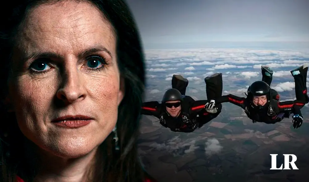 La paracaidista Victoria cayó de 1.200 metros y logró sobrevivir. Foto: composición LR/ Jazmín Ceras/El mundo