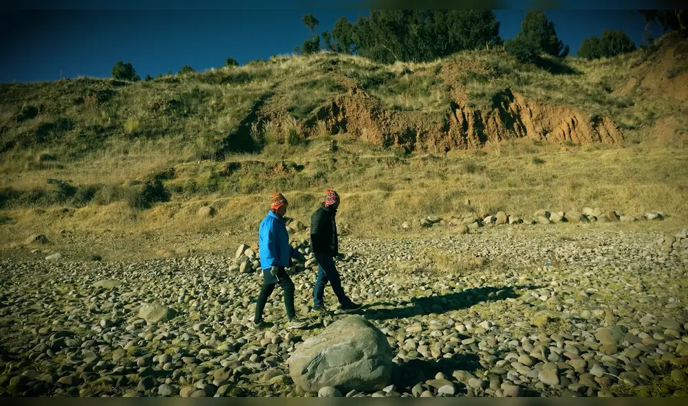 "La gringa y el músico".