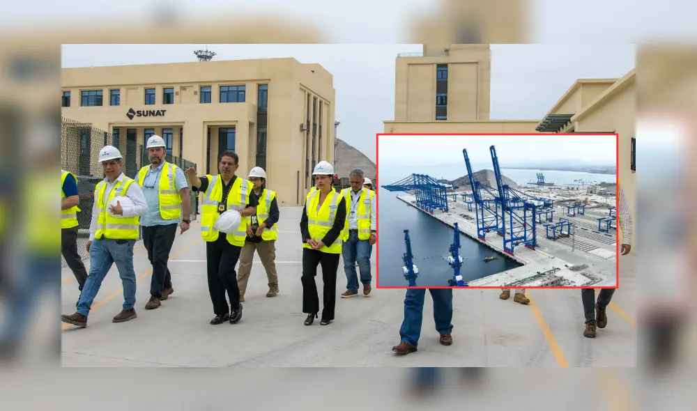 Megapuerto de Chancay: Embajada de EE.UU y Sunat se reúnen. Foto: Composición LR/Andina/Embajada de EE.UU