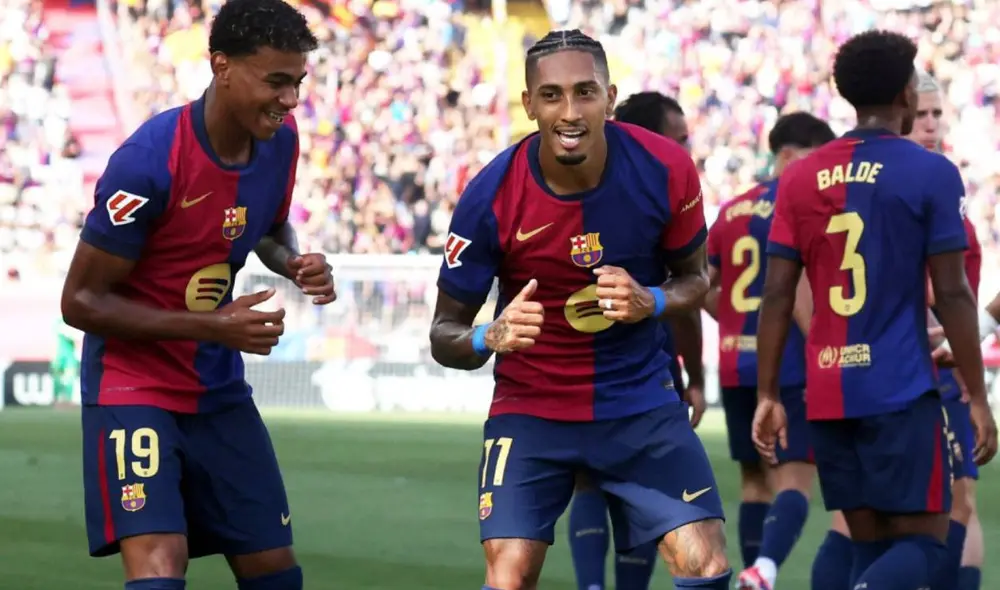 FC Barcelona es el puntero de LaLiga de España. Foto: difusión.