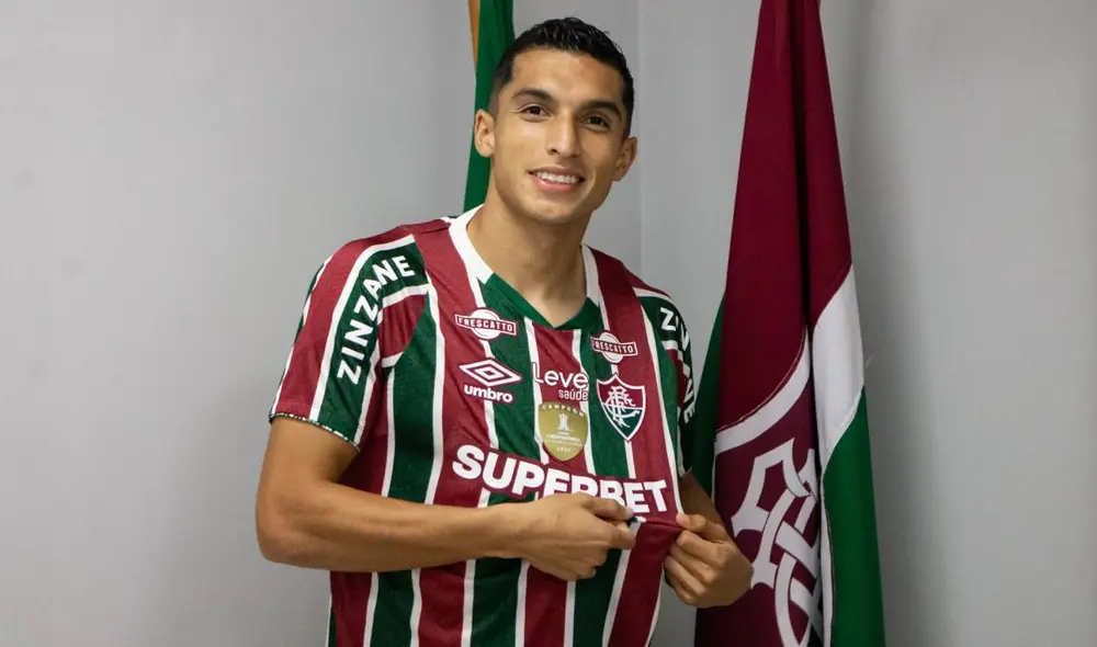 Kevin Serna tiene 2 goles en Fluminense en esta temporada 2024. Foto: difusión.