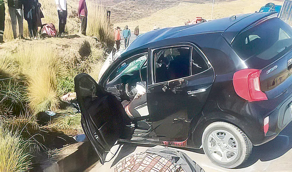 Accidente de tránsito. Foto: La República