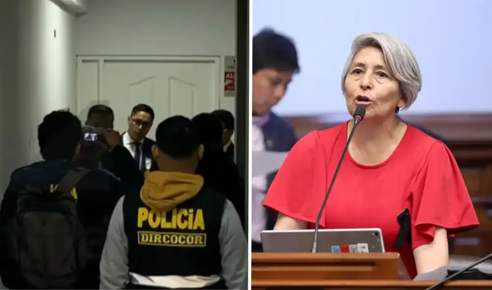 Dos personas serían las destinatarias del dinero "mochado" a los trabajadores del Congreso. Foto: composición LR Dos personas serían las destinatarias del dinero "mochado" a los trabajadores del Congreso. Foto: composición LR