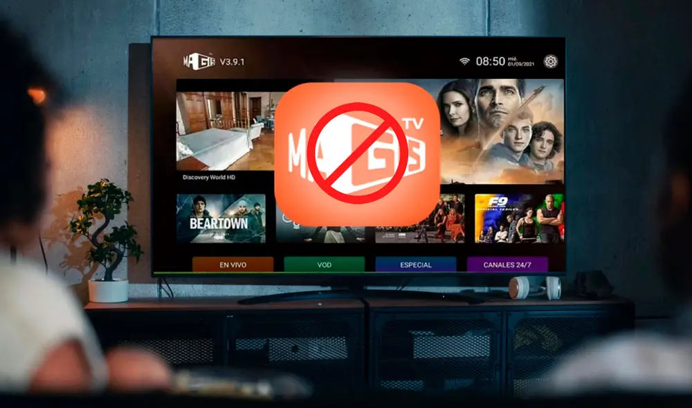 Magis TV es una plataforma de streaming que puede robar tus datos. Foto: El Economista Argentina