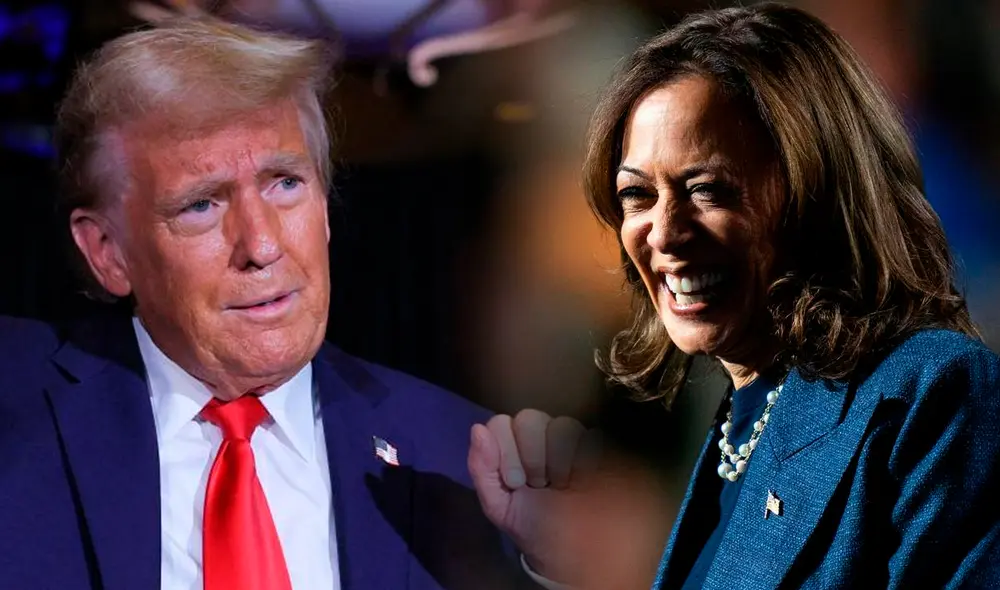 Kamala Harris y Donald Trump disputan un lugar en la Casa Blanca de Estados Unidos | Composición/Foto: La República Kamala Harris y Donald Trump disputan un lugar en la Casa Blanca de Estados Unidos | Composición/Foto: La República