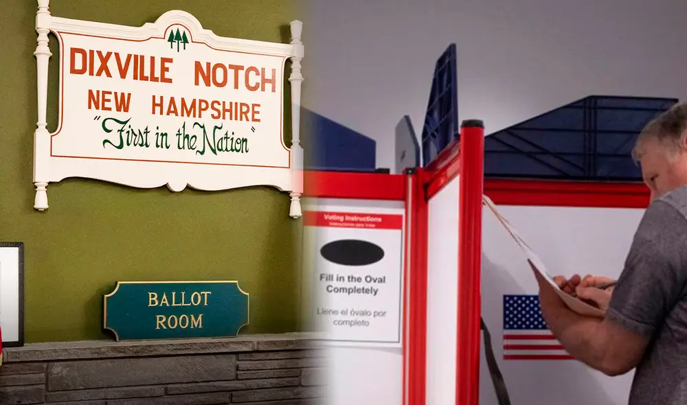 Se convirtió en el primer lugar de Estados Unidos en votar, desde la madrugada, por la elecciones 2024 | Composición/Foto: La República Se convirtió en el primer lugar de Estados Unidos en votar, desde la madrugada, por la elecciones 2024 | Composición/Foto: La República