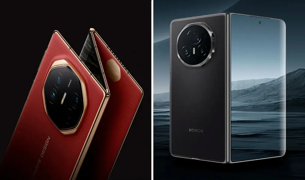 Dos teléfonos han sido elegidos como los mejores inventos del 2024. Foto: Huawei/Honor