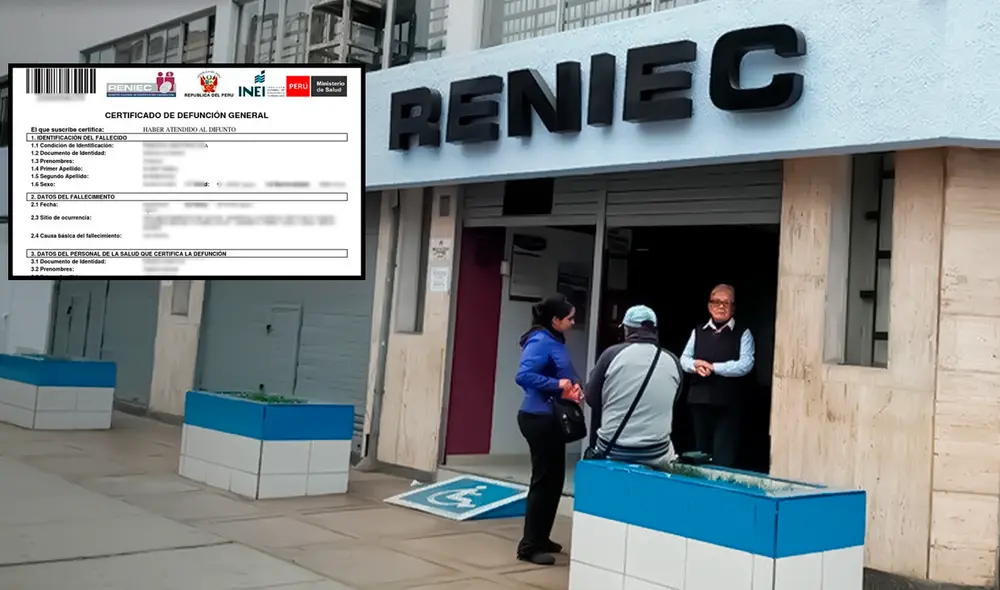 Para saber si una persona ha fallecido solo debes ingresar a la plataforma virtual del Reniec. Foto: composición/LR/Andina Para saber si una persona ha fallecido solo debes ingresar a la plataforma virtual del Reniec. Foto: composición/LR/Andina