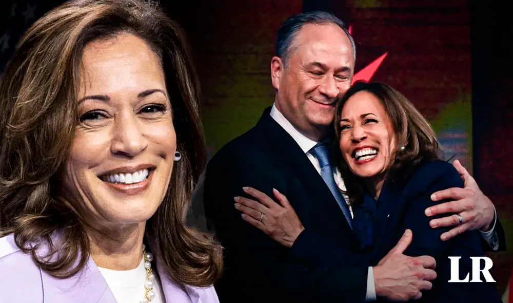 La relación de la Kamala Harris y  Douglas Emhoff ha sido un ejemplo de apoyo y respeto mutuo. Foto: composición LR/imágenes Getty