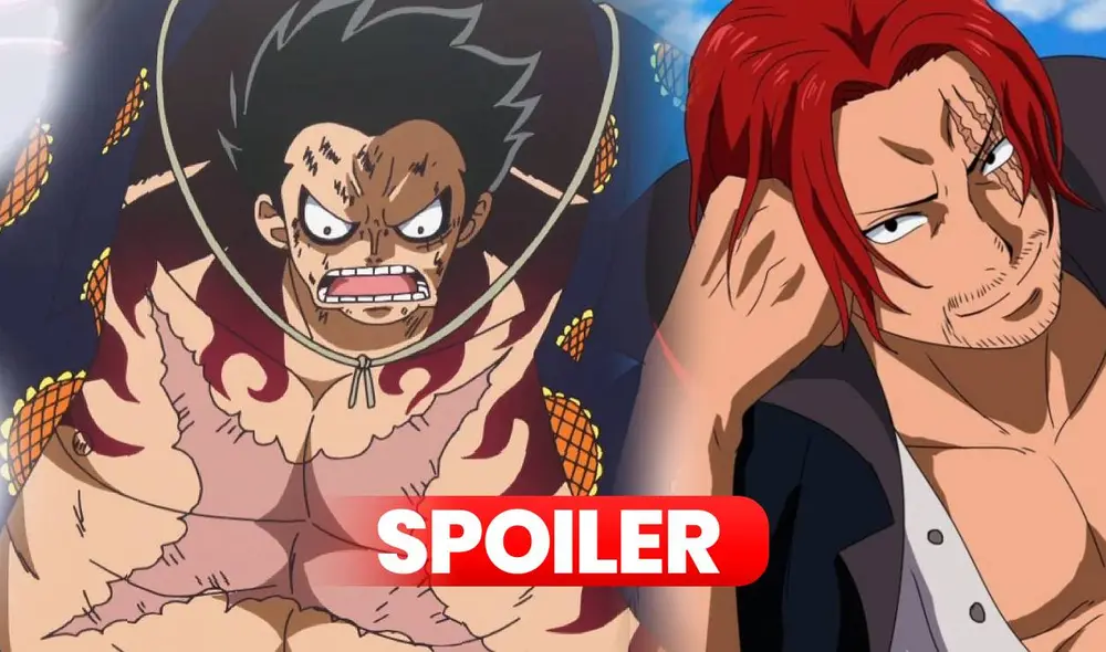 El Gear 4 de Luffy volverá a aparecer en ‘One Piece 1131’ para defender a Shanks de los insultos de Loki. Foto: composición LR/Toei Animation