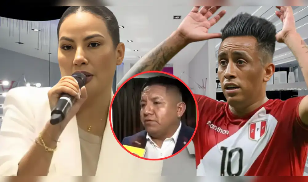El abogado de Christian Cueva asegura que el futbolista adquirió un negocio para su aún esposa Pamela López. Foto: Composición LR/Willax