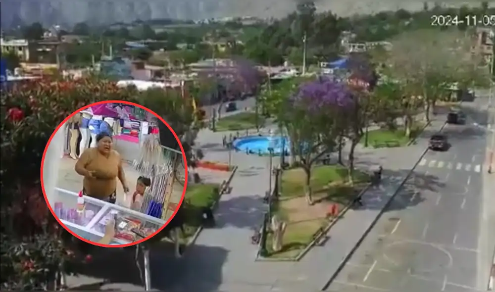 Personas mostraron preocupación durante movimiento telúrico en Cañete. Foto: Difusión Personas mostraron preocupación durante movimiento telúrico en Cañete. Foto: Difusión