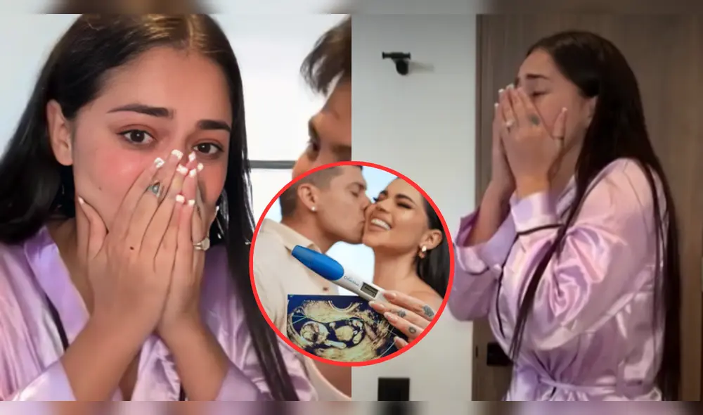 La Segura compartió su reacción al enterarse de su embarazo con Ignacio Baladán. Foto: Composición LR/TikTok