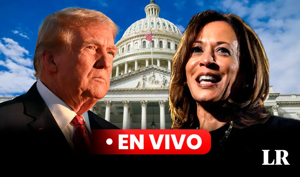Los primeros resultados comienzan a surgir mientras el conteo de votos avanza. Estados clave como Arizona, Georgia y Pensilvania son cruciales para determinar al próximo presidente en un proceso lleno de tensión y expectativas. Foto: Composición LR