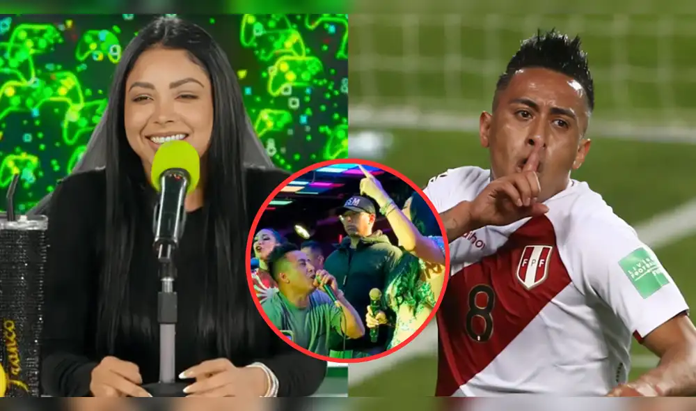 Pamela Franco hace impactante revelación sobre el papel que tiene Christian Cueva en su carrera musical. Foto: Composición LR/YouTube/TikTok