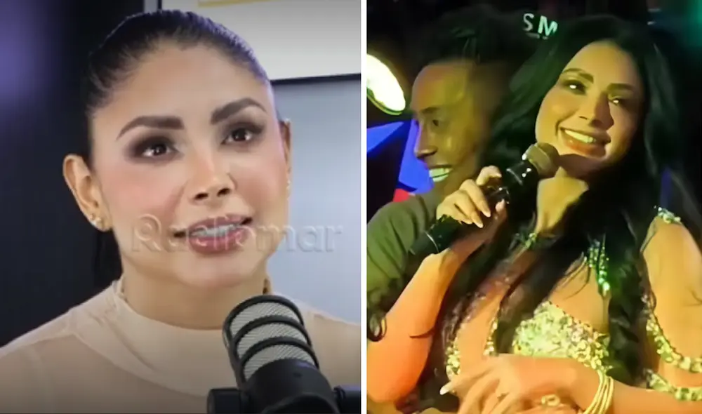 Christian Cueva y Pamela Franco oficializaron su relación el 1 de noviembre. Foto: Composición LR/Captura Radiomar/difusión