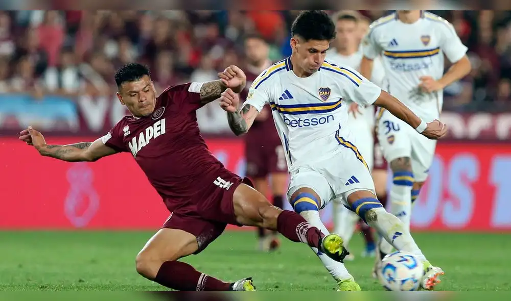 Lanús vs Boca Juniors, fecha 20 en la Liga Argentina.