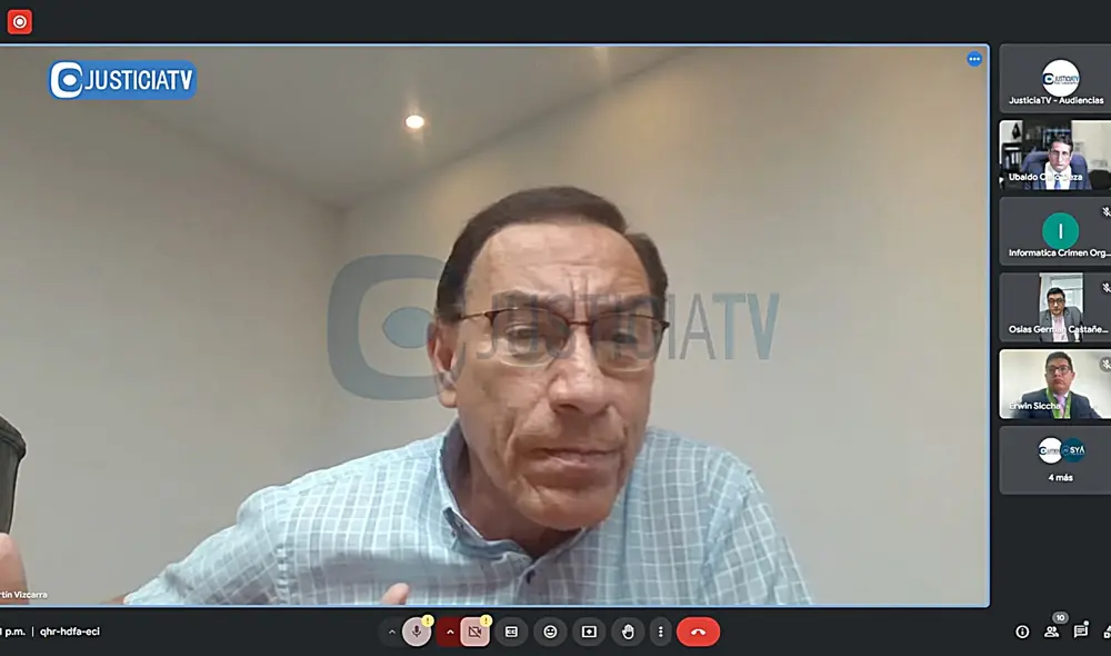 Caso se encuentra en juicio oral. Fiscalía pide 15 años de prisión contra el expresidente. Foto: captura Justicia TV