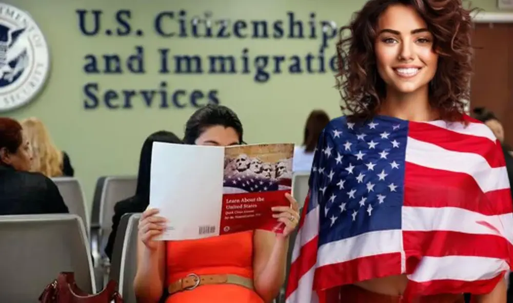 Obtener la ciudadanía americana implica un proceso que incluye un examen de naturalización. Foto: composición LR Obtener la ciudadanía americana implica un proceso que incluye un examen de naturalización. Foto: composición LR