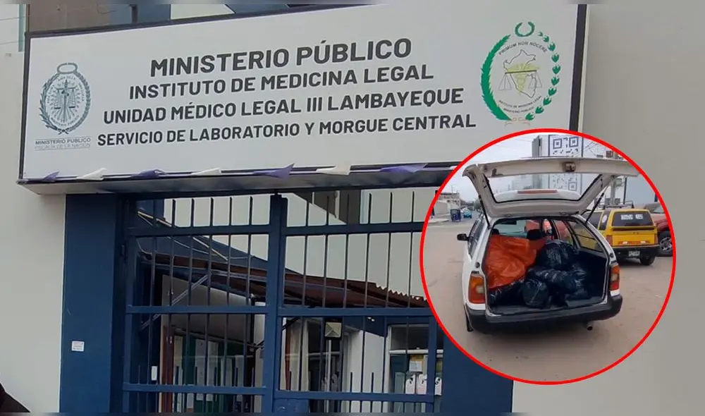 Estos cuerpos habían comenzado a descomponerse debido a que la única cámara frigorífica se encontraba malograda. Foto: composición LR/Emmanuel Moreno/LR Estos cuerpos habían comenzado a descomponerse debido a que la única cámara frigorífica se encontraba malograda. Foto: composición LR/Emmanuel Moreno/LR