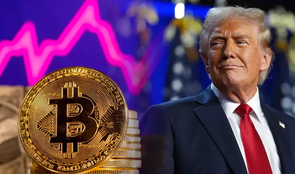 La criptomoneda alcanzó un valor histórico tras la victoria de Donald Trump en las elecciones en EE. UU. Foto: Composición LR La criptomoneda alcanzó un valor histórico tras la victoria de Donald Trump en las elecciones en EE. UU. Foto: Composición LR