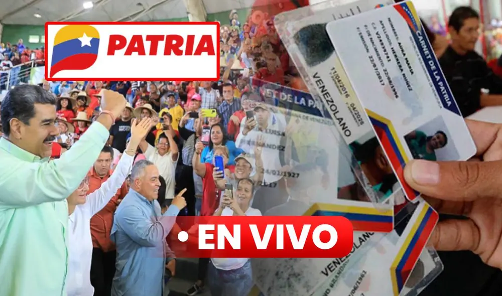 El pago del Sistema Patria se entrega a miles de beneficiarios en Venezuela. Foto: composición LR/ Venezuela/X El pago del Sistema Patria se entrega a miles de beneficiarios en Venezuela. Foto: composición LR/ Venezuela/X