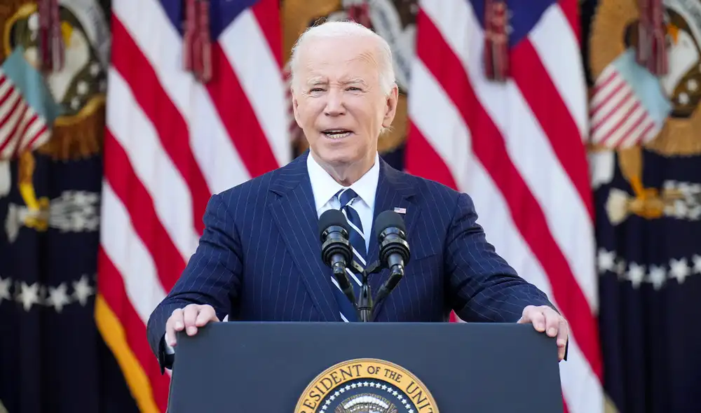 Joe Biden llamó a Donald Trump para felicitarlo por su triunfo en las elecciones de Estados Unidos 2024 y asgeurá una transición pacífica. Foto: AFP