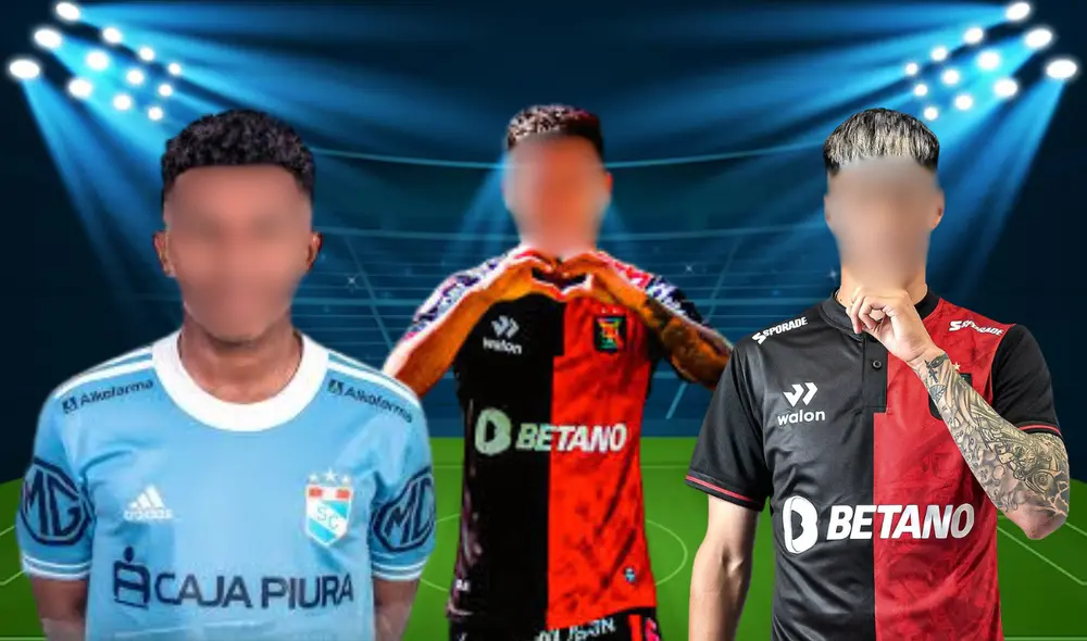 Tres nombres peruanos destacan en este ranking y compiten con otros jugadores del continente. Foto: composición LR/Zoom Sport Perú/FBC Melgar/Club Sporting Cristal/Freepik