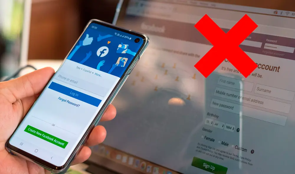 Eliminar una cuenta de Facebook de forma definitiva puede demorar hasta 30 días. Foto: difusión