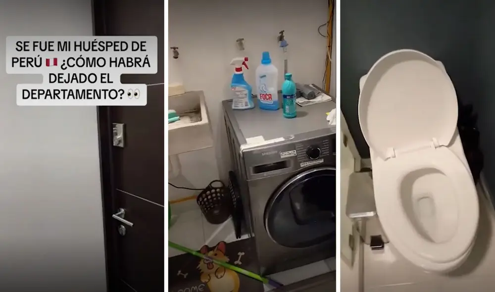 “Sí que fue un buen inquilino”, reaccionaron usuarios. Foto: composición LR/ TikTok