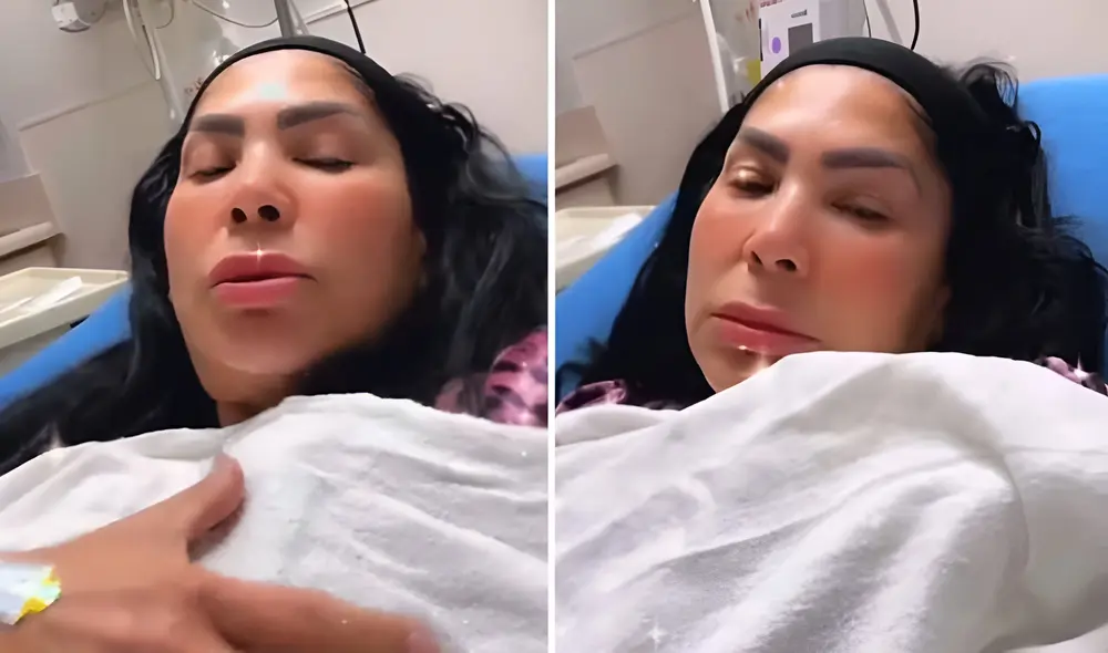 La influencer 'Muñequita Diamante de Rubí' reveló imágenes de su auto destrozado. Foto: composición LR/YouTube