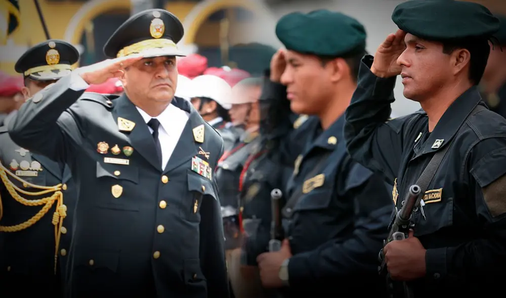 Un capitán de la PNP puede llegar a ganar hasta S/2.700. Foto: Andina Un capitán de la PNP puede llegar a ganar hasta S/2.700. Foto: Andina