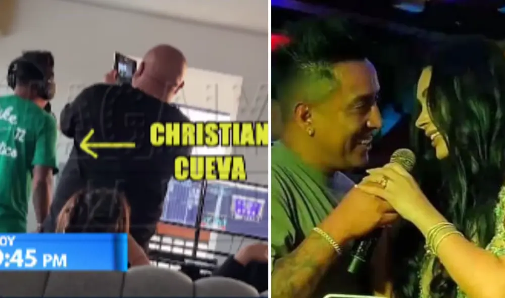 Christian Cueva y Pamela Franco oficializaron el 1 de noviembre. Foto: Composición LR/Captura ATV/difusión