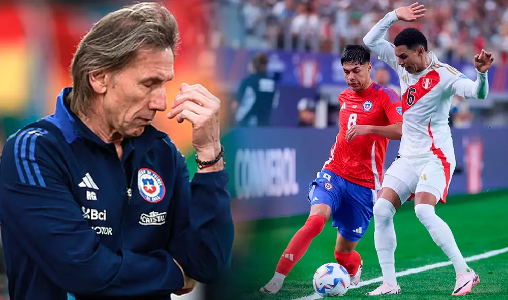 Ricardo Gareca perdió los 4 partidos que jugó con Chile en las Eliminatorias 2026. Foto: composición LR/Photosport