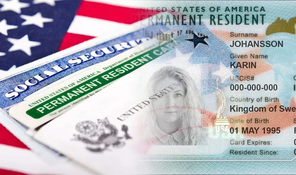La Green Card es el documento que todo inmigrante solicita en EE. UU. Foto: composición LR/difusión