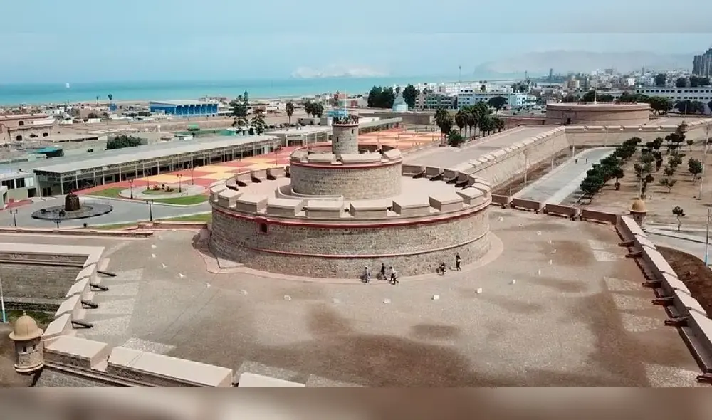 Fortaleza del Real Felipe corona zona monumental del Callao. Foto: Andina. Fortaleza del Real Felipe corona zona monumental del Callao. Foto: Andina.