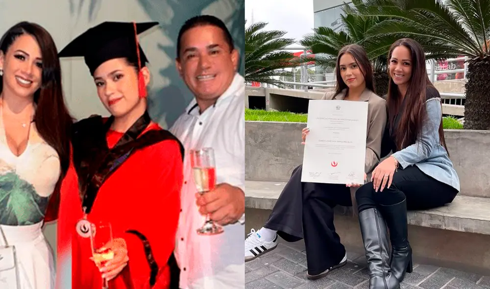 Gianella Marquina es hija de Melissa Klug y el empresario Raúl Marquina. Foto: Composición LR/Instagram.