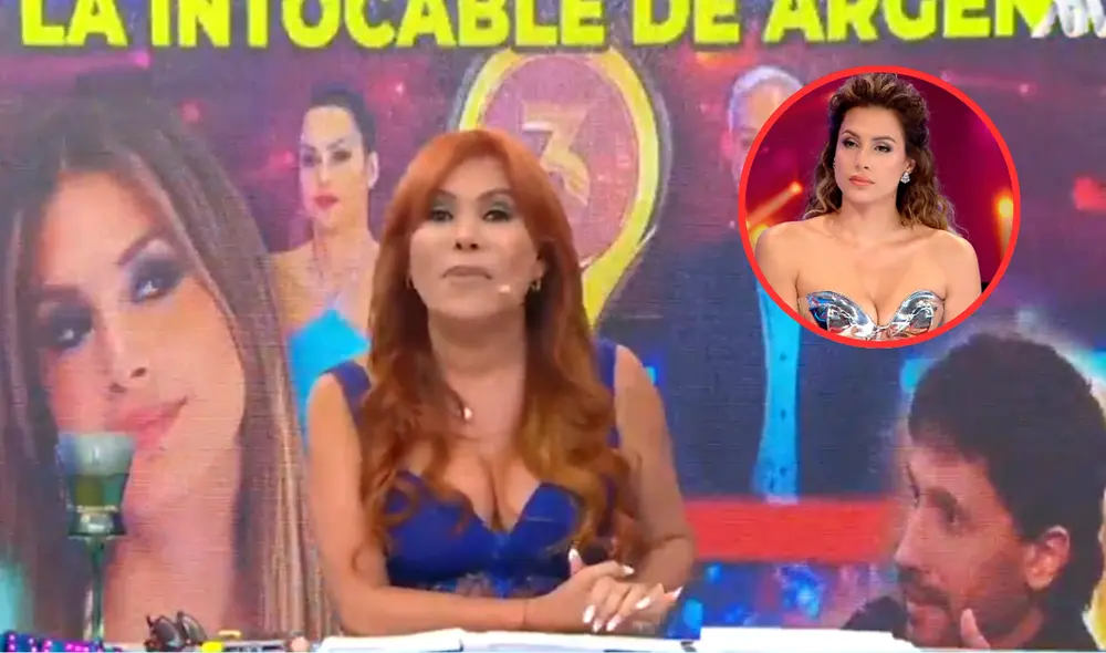 Magaly Medina comentó que las críticas hacia Milett pararon luego de que Tinelli prohibiera a los presentadores del programa LAM que se refieran a ella negativamente. Foto: Composición La República