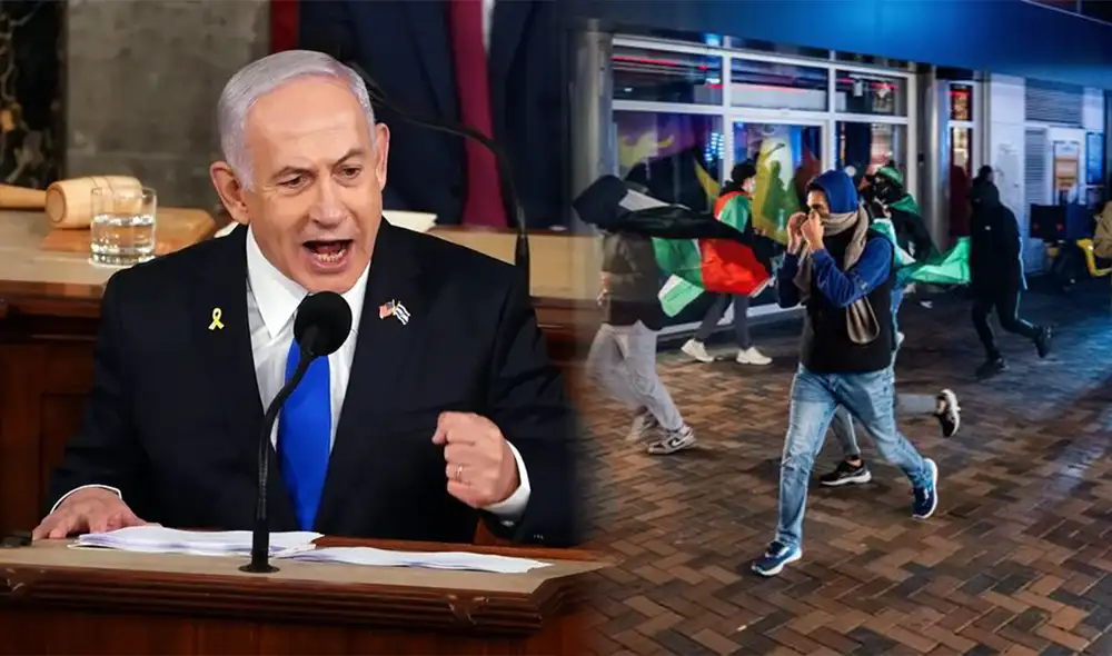 Los hinchas israelíes corrieron por las calles de Amsterdam para protegerse de los ataques. Foto: EFE/Europa Press Los hinchas israelíes corrieron por las calles de Amsterdam para protegerse de los ataques. Foto: EFE/Europa Press