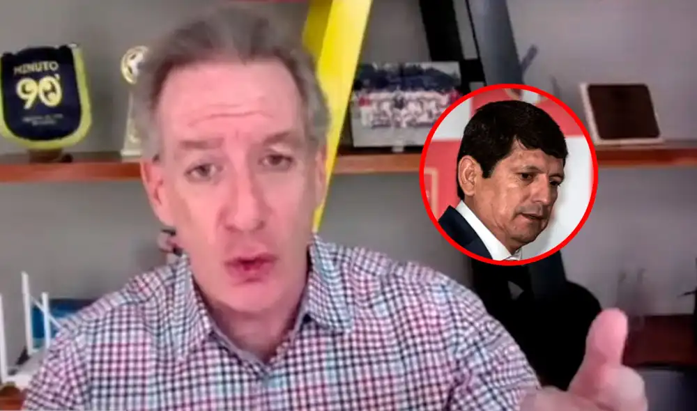 Eddie Fleischman fulminó a Agustín Lozano por sus problemas con la justicia. Foto: composición LR/captura de YouTube/'Full deporte'