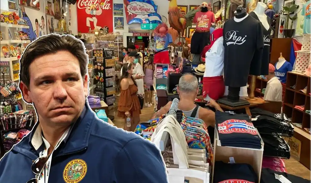 Ron DeSantis anteriormente promovió la ley que prohíbe personas sin hogar en espacios público. Foto: composición LR/ CNN/ EFE