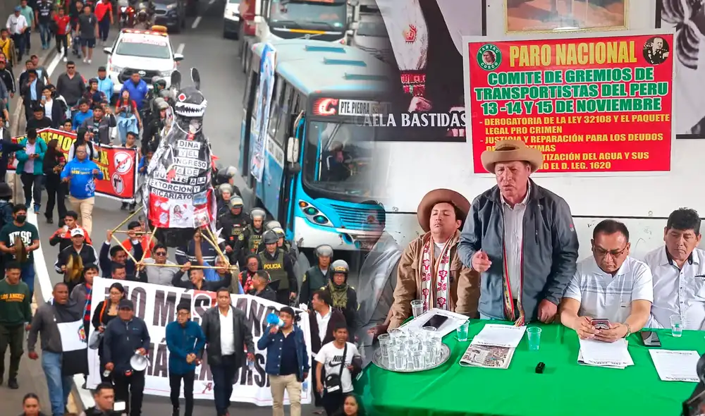 Gremios de transportistas de Cusco y Arequipa se suman al Paro Nacional durante APEC 2024 ante la creciente ola de criminalidad en nuestro país/Composición LR/Foto: Luis Vásquez Gremios de transportistas de Cusco y Arequipa se suman al Paro Nacional durante APEC 2024 ante la creciente ola de criminalidad en nuestro país/Composición LR/Foto: Luis Vásquez
