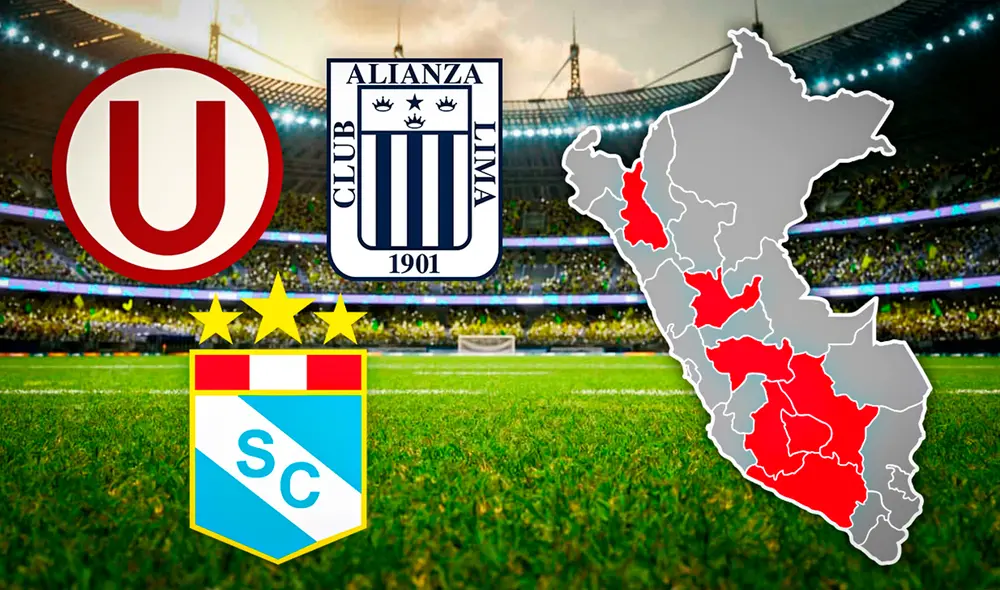 En la Liga 1 2025, la mayoría de clubes jugará en ciudades de la sierra peruana. Foto: composición de Gerson Cardoso/GLR En la Liga 1 2025, la mayoría de clubes jugará en ciudades de la sierra peruana. Foto: composición de Gerson Cardoso/GLR