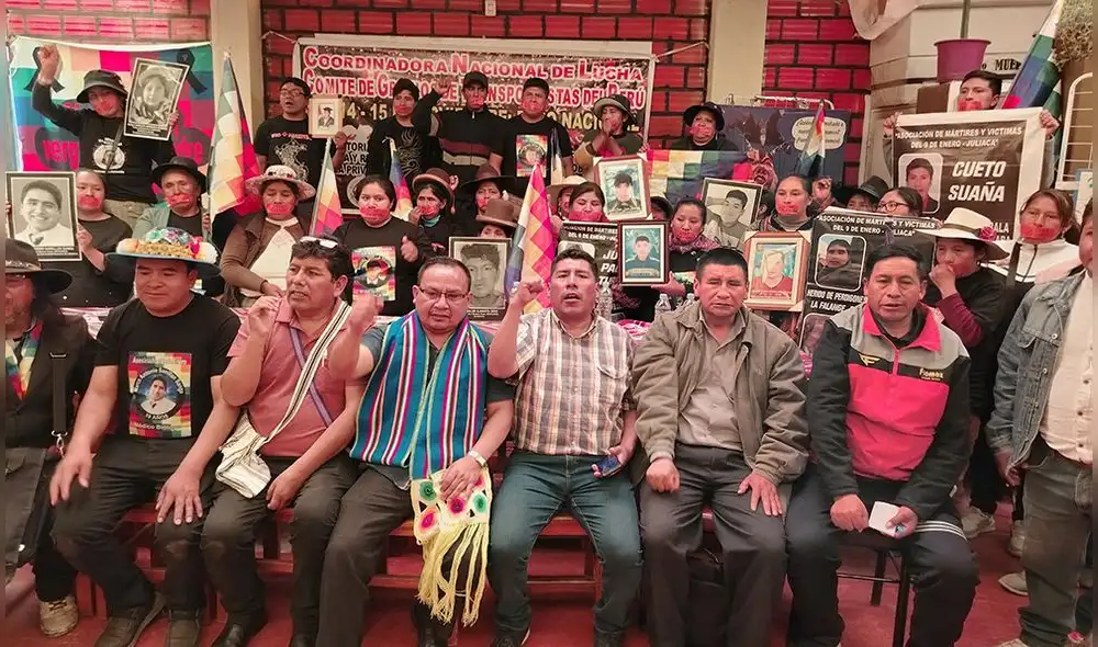 Dirigentes nacionales llegaron a la ciudad de Juliaca, en Puno, para aunar esfuerzos para el paro durante APEC. Foto: Cinthia Alvarez/LR