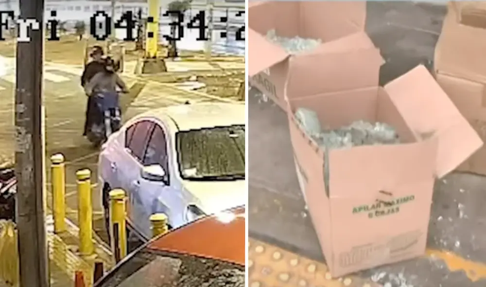 El primer ataque fueron disparos hacia personal de seguridad. Foto: composición LR/Panamericana