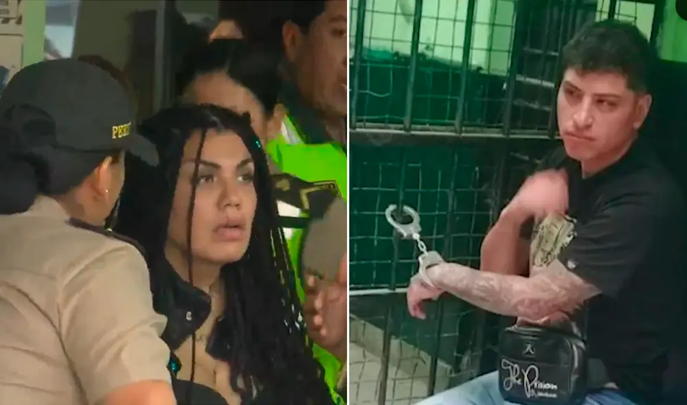 Glenda Rodríguez asegura que actuó en defensa propia contra John Kelvin. Fotos: captura/ATV