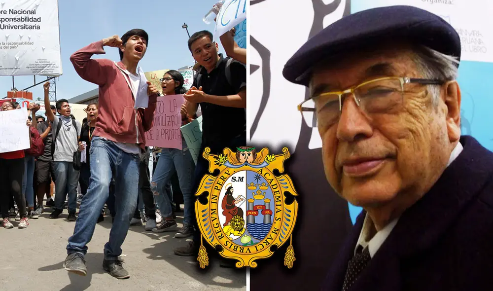 “Es un orgullo ser siempre de San Marcos", sostuvo Marco Martos. Foto: composición LR/Jorge Cerdán/LR/Víctor Mallqui