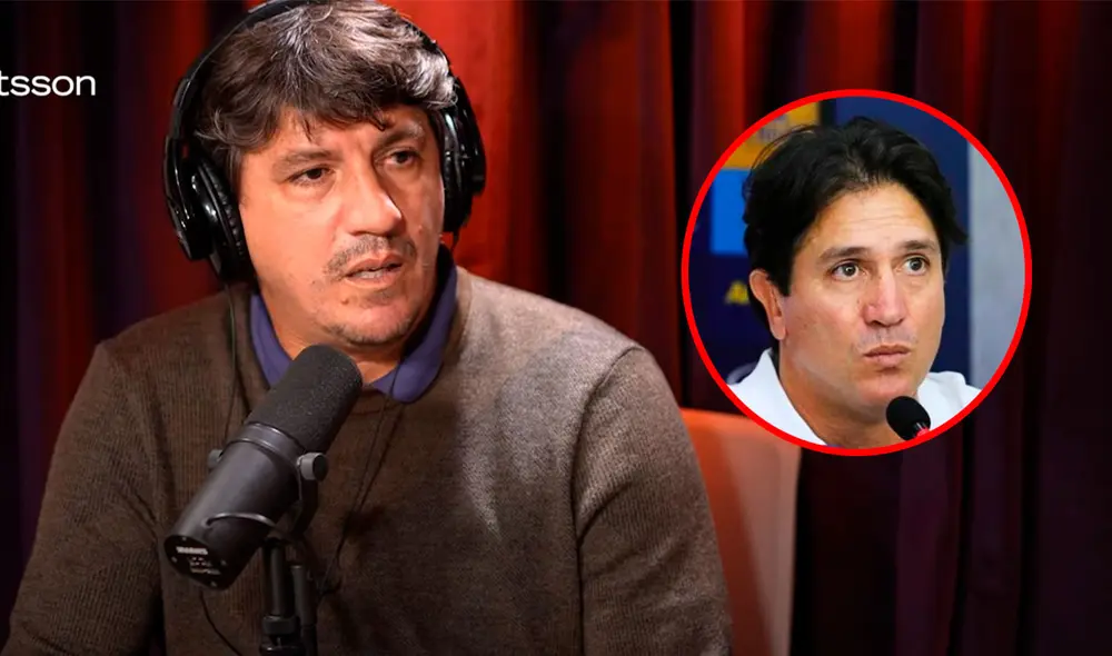 Jean Ferrari consiguió el bicampeonato con Universitario en la Liga 1 2024. Foto: composición LR/captura de YouTube/'D&T'/Alianza Lima