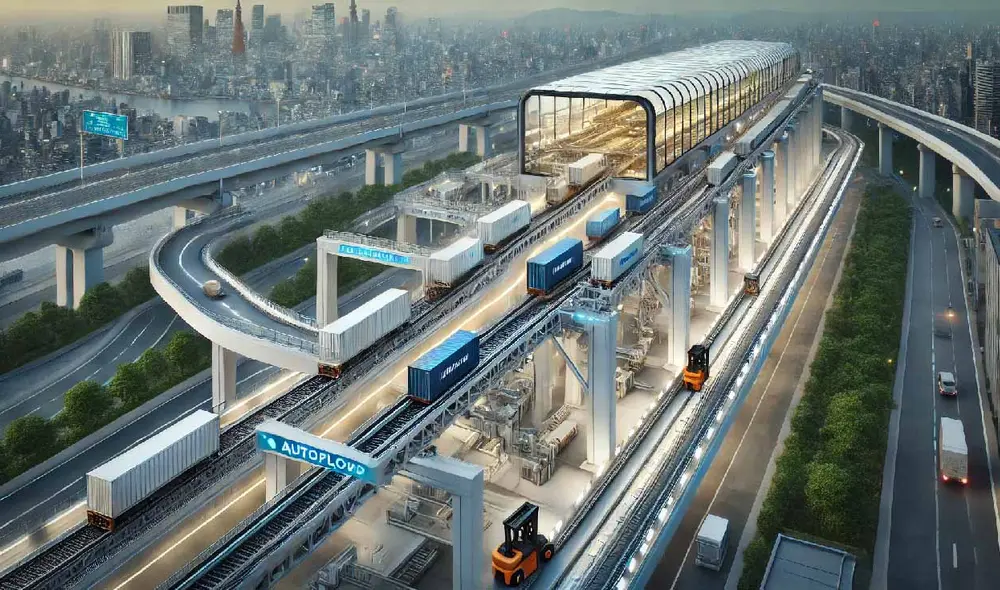 Con un costo de 3,7 billones de yenes, la Autoflow-Road permitirá el transporte automatizado de mercancías, promoviendo un enfoque innovador hacia el transporte logístico en Japón. Foto: composición LR/DallE Con un costo de 3,7 billones de yenes, la Autoflow-Road permitirá el transporte automatizado de mercancías, promoviendo un enfoque innovador hacia el transporte logístico en Japón. Foto: composición LR/DallE