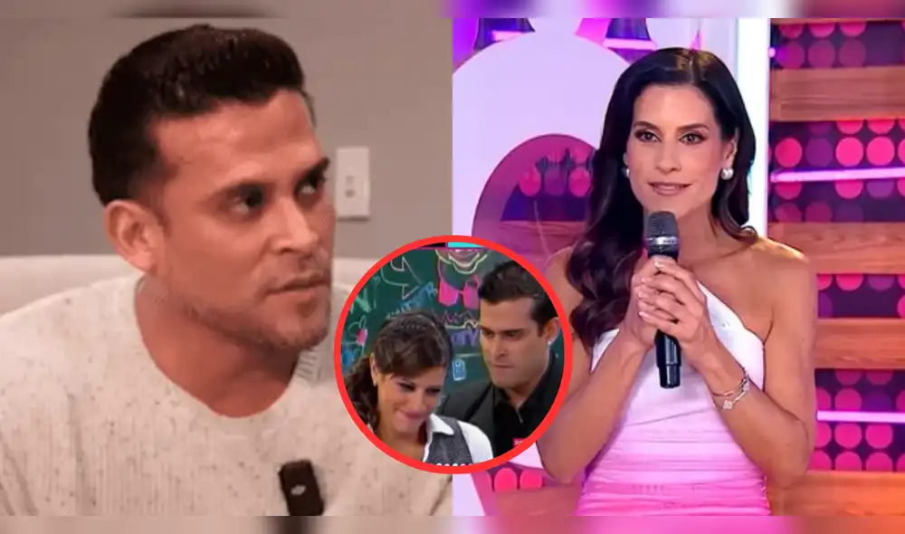 Christian Domínguez aborda los rumores de un supuesto romance con María Pía Copello. Foto: Composición LR/Willax/América